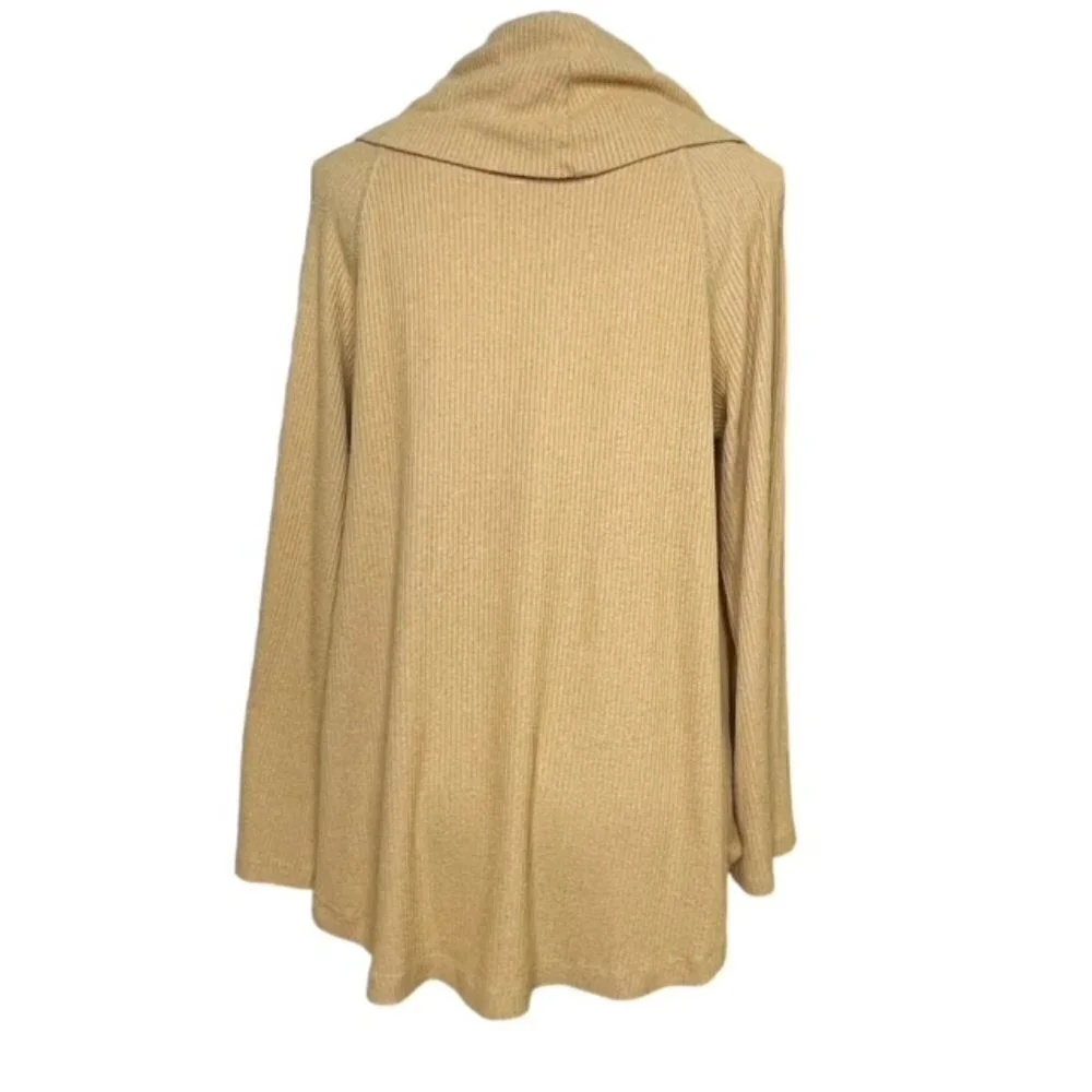 ANTHROPOLOGIE MAEVE Ribbed Cowl Neck Sweater - Size Medium
